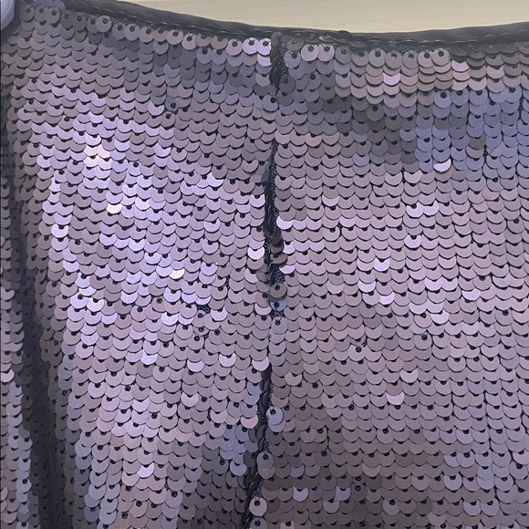 Sequin Banana Republic Blue Mini Skirt - Picture 5 of 10